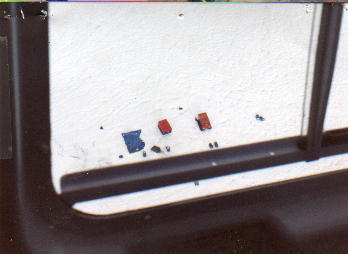 Brets Shot of Equipment & Snow Vehicle On Ice Pack.