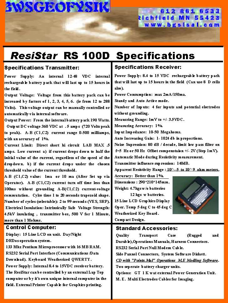 ResiStar Spec Sheet Page 2